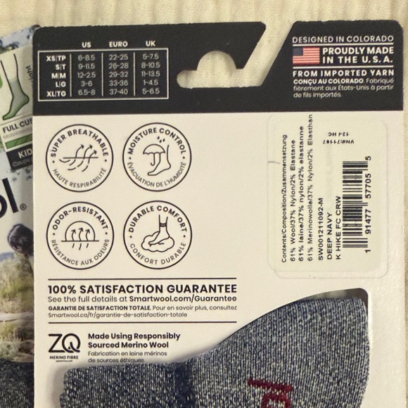 Smartwool Kids Socks Bundle – 13 Pairs – Kids Medium – 3 NWT + 10 Pre-Owned - Picture 3 of 5